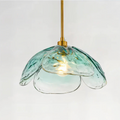 Pendant Light Floral Glass & Iron E27 LED Compatible