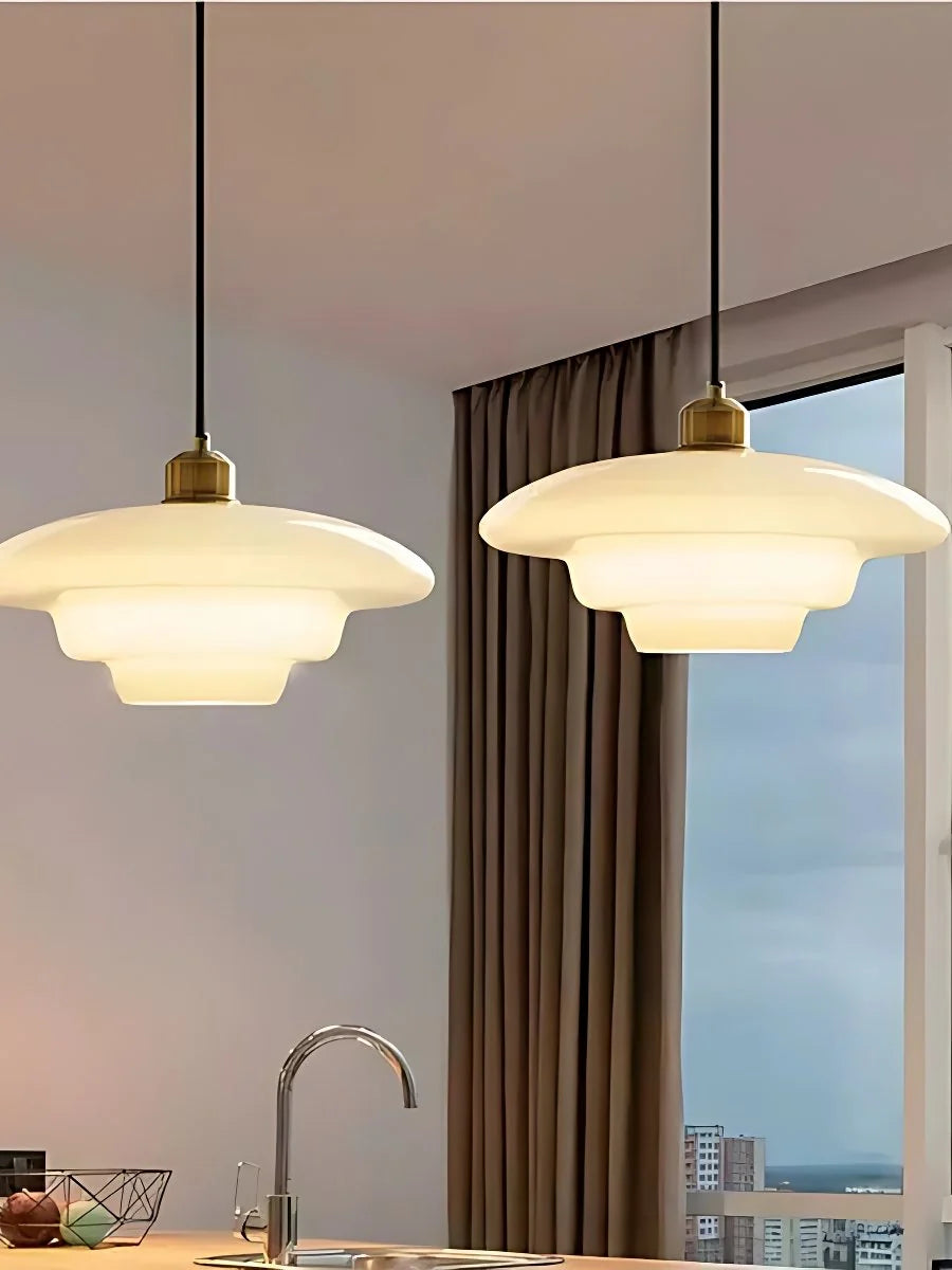 Pendant Light Frosted Glass Soft Diffuse Glow