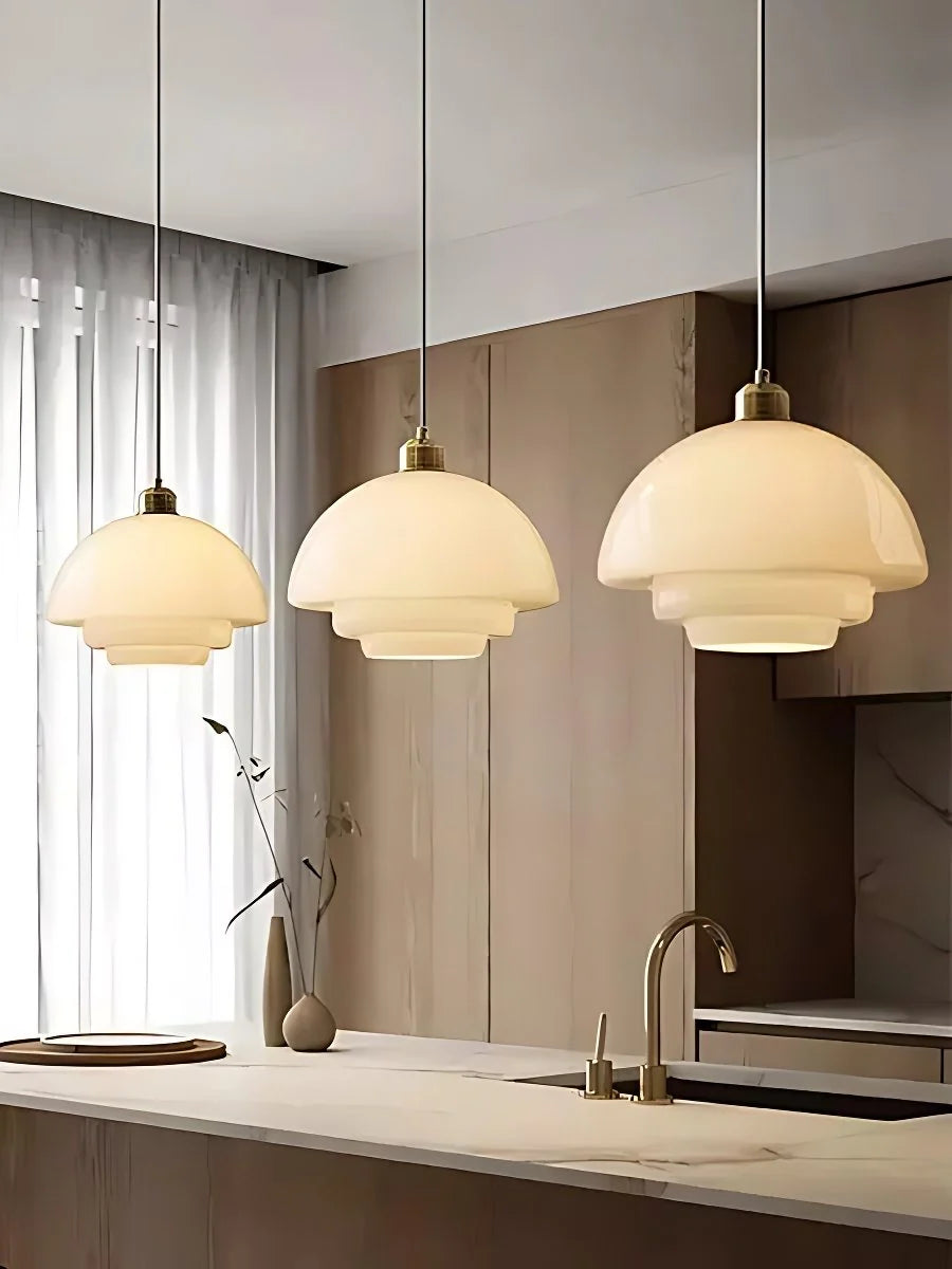 Pendant Light Frosted Glass Soft Diffuse Glow