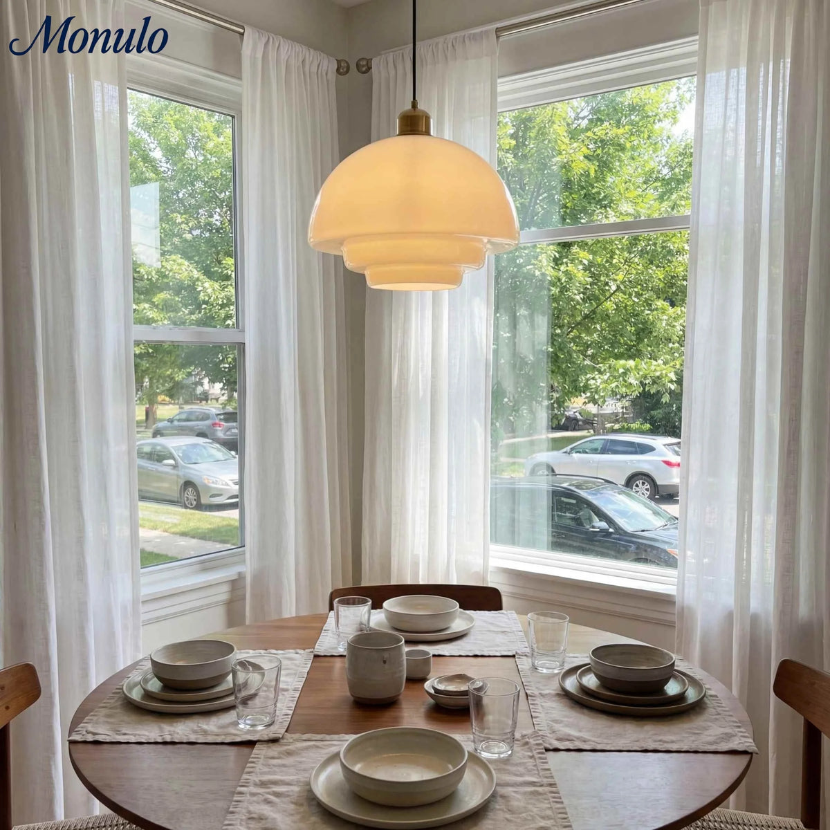 Pendant Light Frosted Glass Soft Diffuse Glow