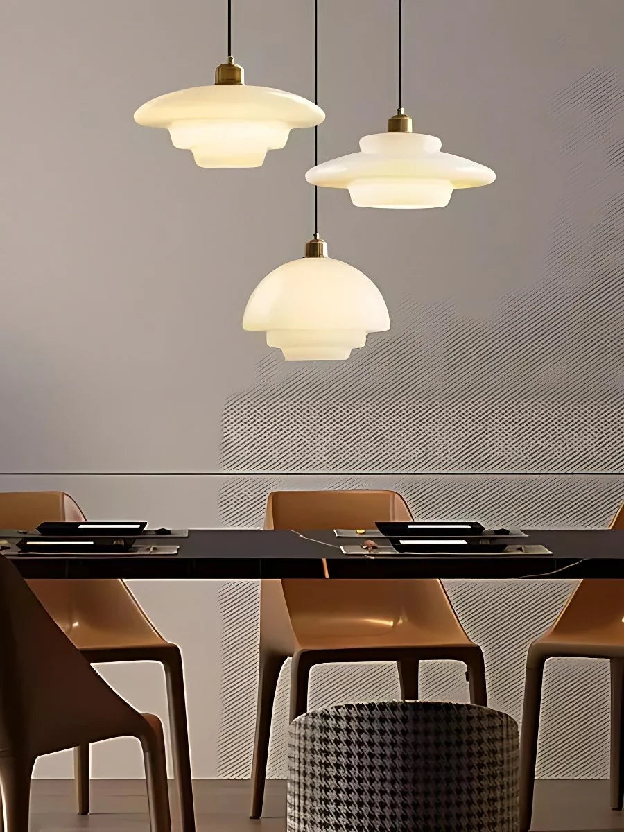 Pendant Light Frosted Glass Soft Diffuse Glow