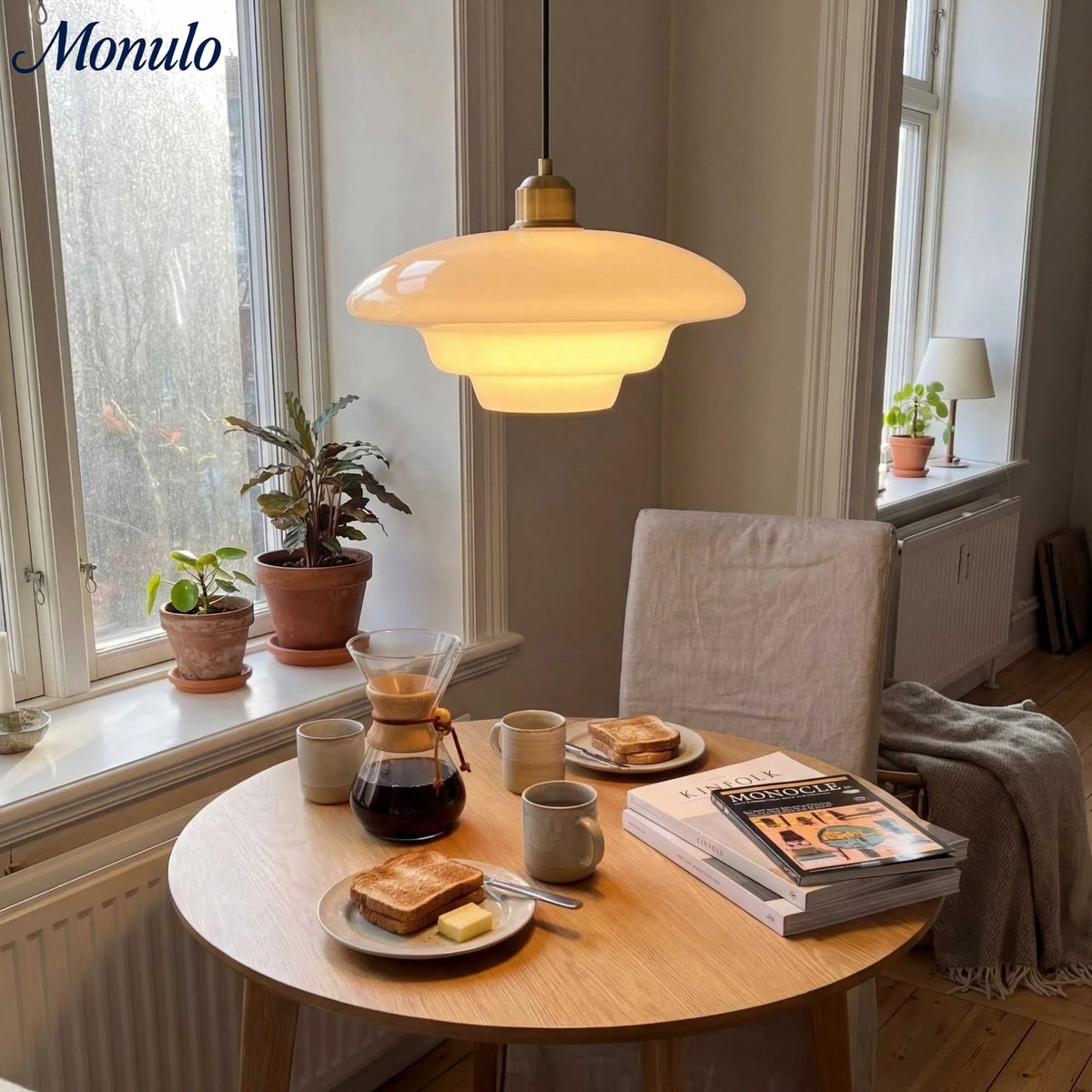 Pendant Light Frosted Glass Soft Diffuse Glow