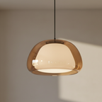Pendant Light Glass Dome Adjustable Cable E27 Compatible