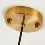 Pendant Light Glass Dome Adjustable Cable E27 Compatible