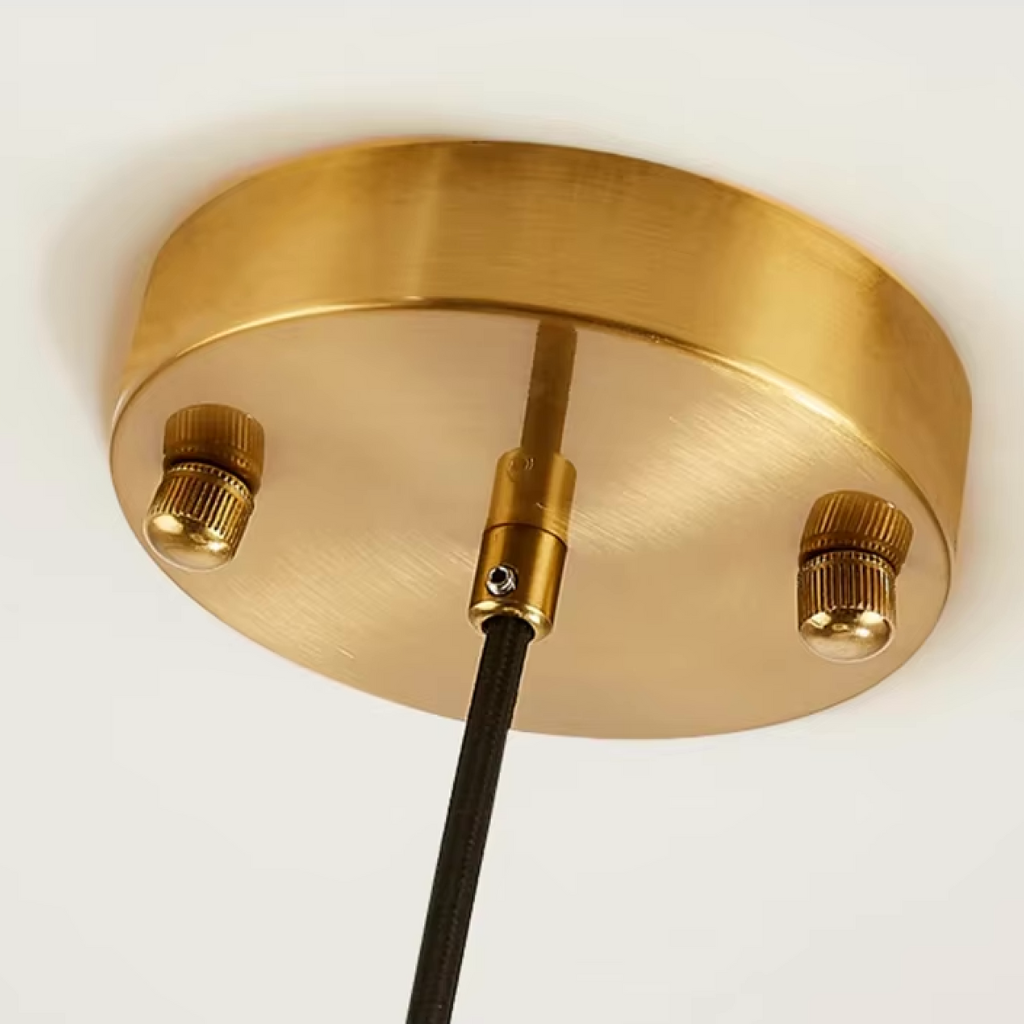 Pendant Light Glass Dome Adjustable Cable E27 Compatible