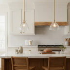 Pendant Light Hammered Cut Glass Warm Diffused Light