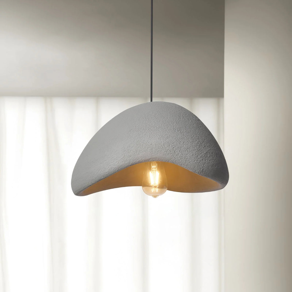 Pendant Light Handcrafted Natural Shade Ambient Glow