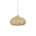 Pendant Light Handcrafted Rattan Adjustable Height