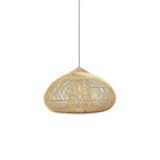 Pendant Light Handcrafted Rattan Adjustable Height