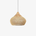Pendant Light Handcrafted Rattan Adjustable Height
