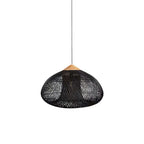 Pendant Light Handcrafted Rattan Adjustable Height