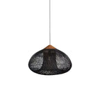 Pendant Light Handcrafted Rattan Adjustable Height