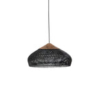 Pendant Light Handcrafted Rattan Adjustable Height