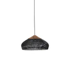 Pendant Light Handcrafted Rattan Adjustable Height