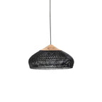 Pendant Light Handcrafted Rattan Adjustable Height