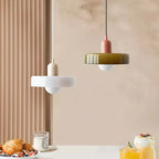 Pendant Light Handmade Glass Adjustable Suspension