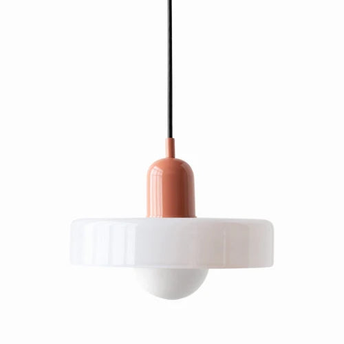 Pendant Light Handmade Glass Adjustable Suspension
