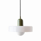 Pendant Light Handmade Glass Adjustable Suspension