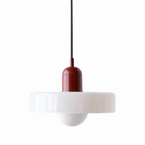 Pendant Light Handmade Glass Adjustable Suspension