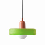 Pendant Light Handmade Glass Adjustable Suspension