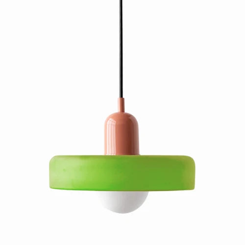 Pendant Light Handmade Glass Adjustable Suspension
