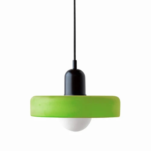Pendant Light Handmade Glass Adjustable Suspension