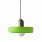 Pendant Light Handmade Glass Adjustable Suspension