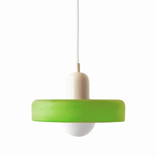 Pendant Light Handmade Glass Adjustable Suspension