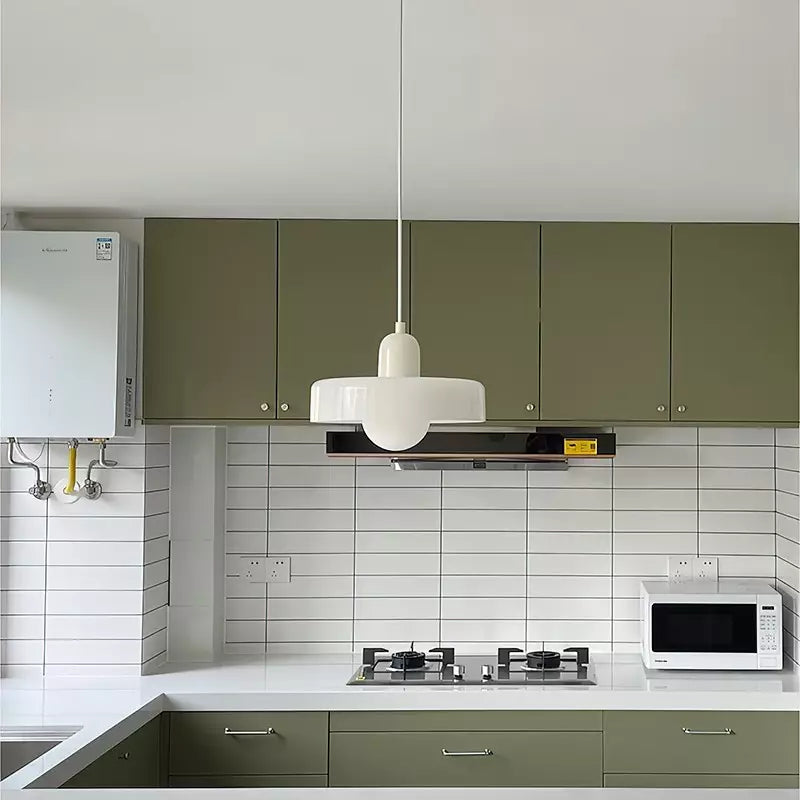 Pendant Light Handmade Glass Adjustable Suspension