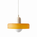 Pendant Light Handmade Glass Adjustable Suspension