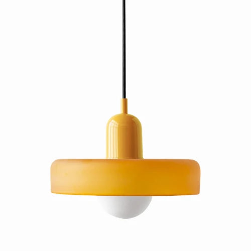 Pendant Light Handmade Glass Adjustable Suspension