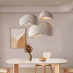 Pendant Light Japanese Dome High-Polymer Shade Warm LED