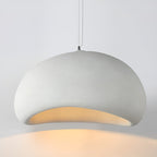Pendant Light Japanese Dome High-Polymer Shade Warm LED