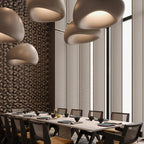 Pendant Light Japanese Dome Warm White LED