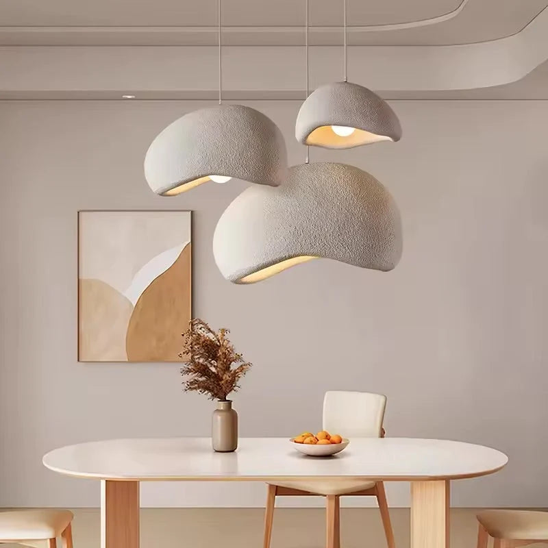 Pendant Light Japanese Dome Warm White LED