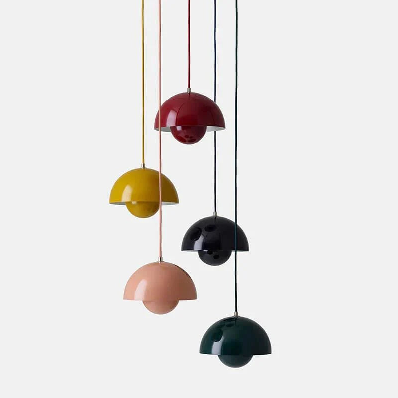 Pendant Light Metal Dome Adjustable 59 Inch Cord
