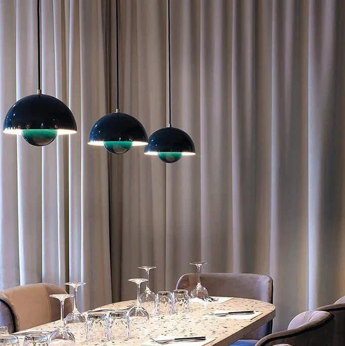 Pendant Light Metal Dome Adjustable 59 Inch Cord
