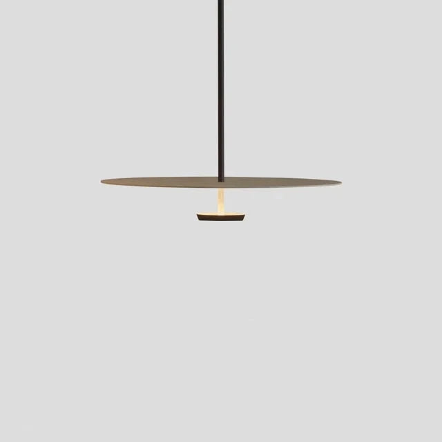 Pendant Light Minimalist Ring Iron & Acrylic