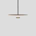 Pendant Light Minimalist Ring Iron & Acrylic