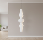 Pendant Light Mulberry Rice Paper Adjustable Height