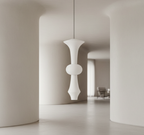 Pendant Light Mulberry Rice Paper Adjustable Height