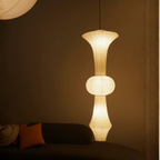 Pendant Light Mulberry Rice Paper Adjustable Height
