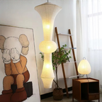 Pendant Light Mulberry Rice Paper Adjustable Height