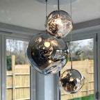 Pendant Light Nordic Lava Design Acrylic & Metal