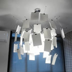 Pendant Light Paper Customizable Panels Tool-Free Assembly