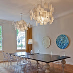 Pendant Light Paper Customizable Panels Tool-Free Assembly