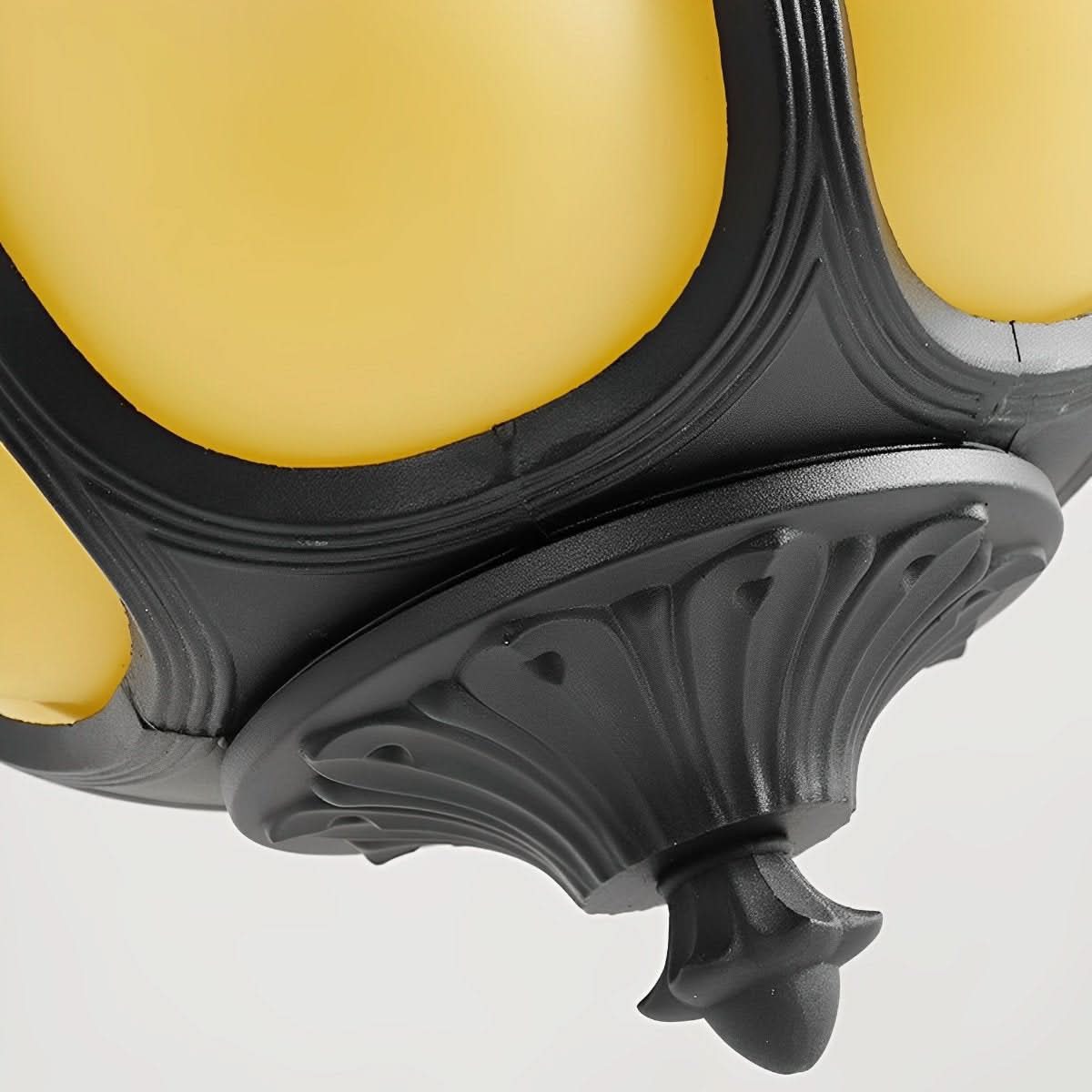Pendant Light Pumpkin Design Waterproof Adjustable Cord