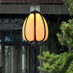 Pendant Light Pumpkin Design Waterproof Adjustable Cord