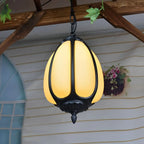 Pendant Light Pumpkin Design Waterproof Adjustable Cord