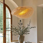 Pendant Light Rattan & Bamboo Integrated LED